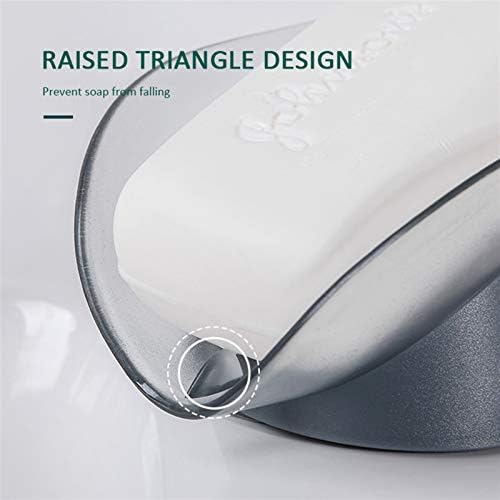 HNGM IEAF SOAP сапун чинија за лисја дренажен сапун држач за сапун сапун сапун држач за складирање бања за складирање кујна сапун сунѓер решетката