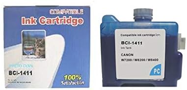 Интензивна касета за живописни бои Компатибилен касета за мастило за печатачот Canon BCI-1411 PC W7200 W8200