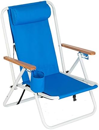 Преклопување на дневна столица, преносен стол за високи плажа, внатрешен двор за преклопување лесен стол за кампување, надворешен