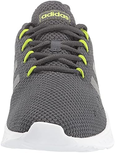 Adidas Questar Flow NXT трчање чевли, сива/сива/соларна лигите, 7 американски унисекс големо дете
