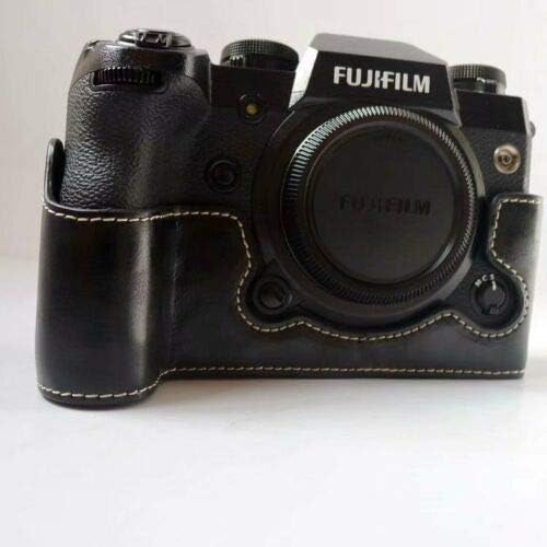Стп Кожа Половина Тело Камера Покритие торба долниот Случај за Фуџифилм Фуџи Финепикс Х-Х1 Џ1