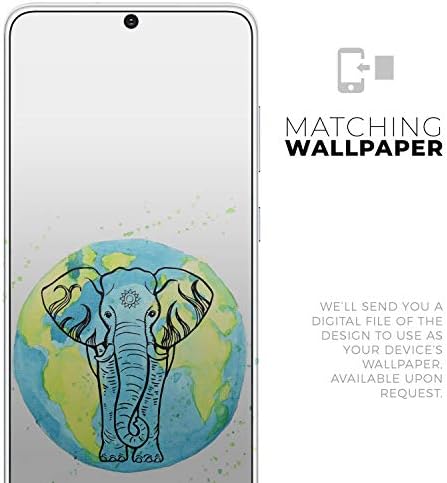 Дизајн Скинц Светиот Слон Заштитен Винил Налепница Обвивка На Кожата Компатибилен Со Samsung Galaxy S20