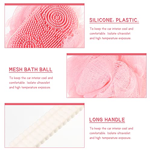 Силиконска долга рачка топка за капење преносна бања за бања за бања за бања со алатки за бања за бања, додатоци за додатоци