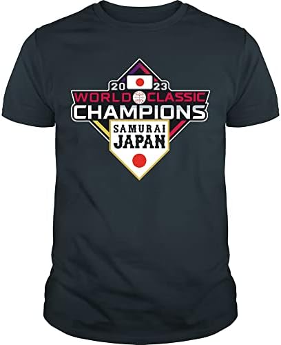 Светски шампион Бејзбол Класик 2023 Самурај Јапонија Бејзбол тим 2023 Светски класичен самурај шампион маица