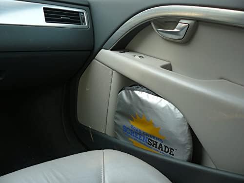 Сонцето на шофершајбната - Sunембо XL сенка на прозорецот за автомобили - Лесна за употреба на виткање сенка најлон УВ заштитник - го