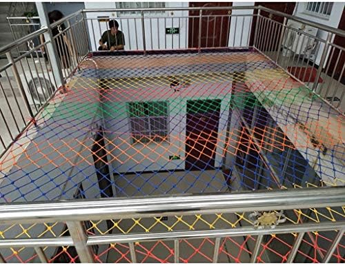 Јувуксин Повеќенаменска Мрежа За Јаже Балкон и Мрежа за Безбедност На Прозорци | Преголема Безбедносна мрежа 6х3м | Балконска