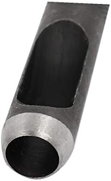 Нова LON0167 8mm DIA се прикажани метални ножеви вежба за веродостојна дупка за ефикасност, шуплива дупка за кожни ленти за заптивки