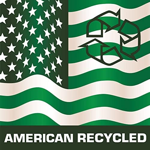 Извесен пролетен рециклиран испит зелени книги, 50 пакувања, 8,5 x 7, 8 листови/16 страници, широко владееше со маргина, гордо направени во САД!