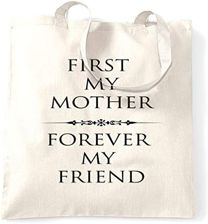 Торба за тотали за ден на мајката прво мајка ми, засекогаш пријателе