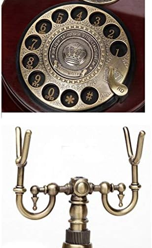 SXNBH Антички телефон - Ротари Телефон - Обезбеден ретро Телефон - Гроздобер декоративни телефони