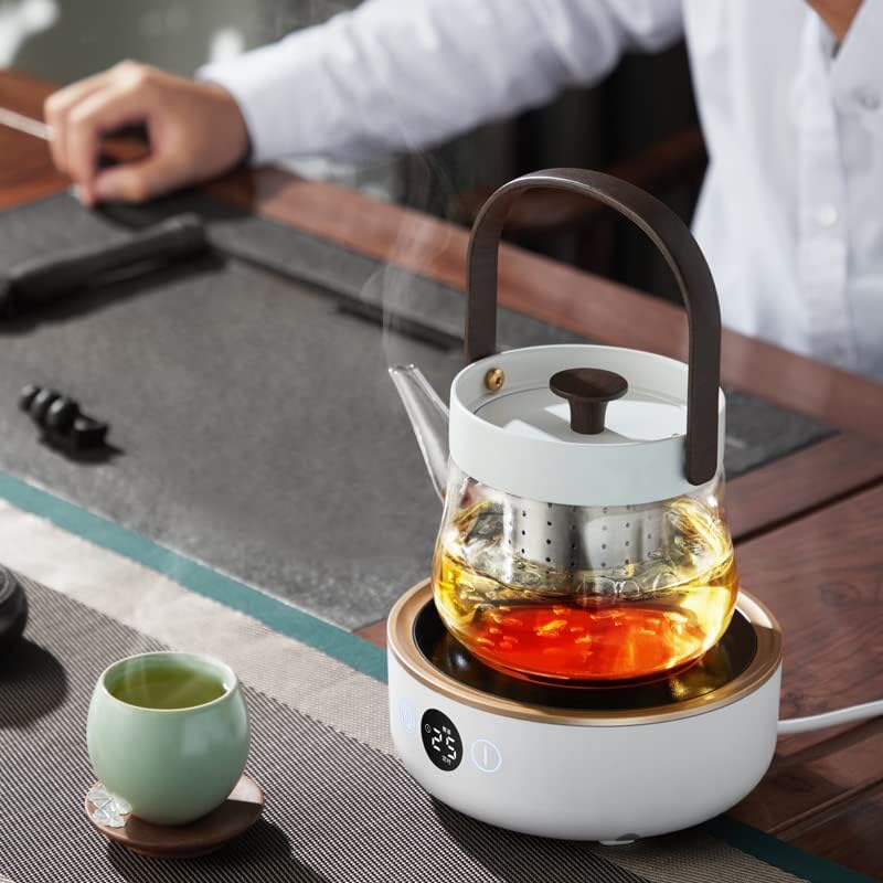 Zhiwei Smart Tilent Electric Ceramic Shopy Shope чај стакло што врие чај од чај од чај од чај од чај 智蔚 智能 电 陶炉 煮 玻璃 煮 泡茶壶 泡茶壶