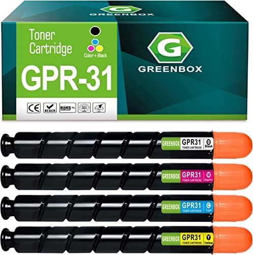 GREENBOX Remanufacted Gpr31 Тонер Кертриџ Замена За Canon GPR-31 / NPG-46 / EXV29 За ImageRunner C5030 C5035 C5235 C5240 C5255 Печатач