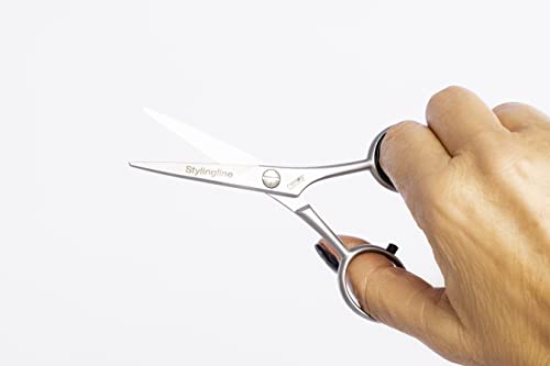 Ремос ножици за сечење коса со назабен раб, Должина: 15,5 см