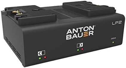 Anton Bauer 2X Dionic XT150 156WH злато монтирање Li-Ion батерии, пакет со полнач за батерии LP2