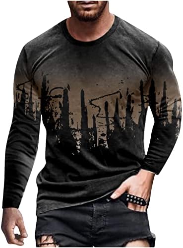 Мажи графичка маица хипстер хип хоп вратоврска за печатење маица кратки долги ракави блок-блок графити обични врвови на палто јакна