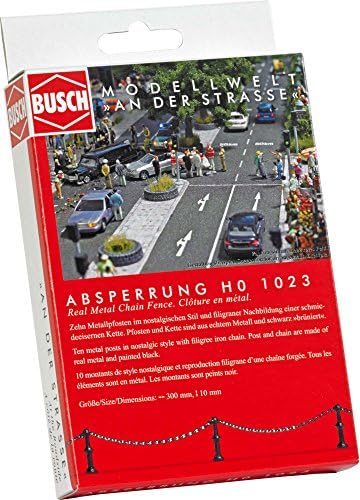 Буш 1023 Метал Синџир-Линк Ограда ХО Сценографијата Скала Модел Сценографијата