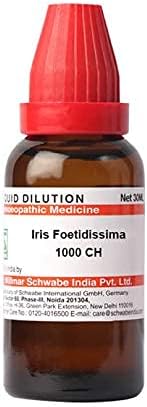 Д -р Вилмар Швабе Индија Ирис Фетидисима разредување 1000 CH шише од 30 ml разредување