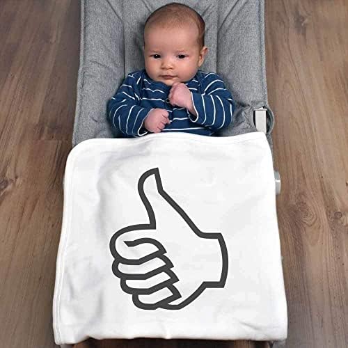 Azeeda 'палците на памучното бебе ќебе/шал