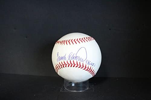 Френк Робинсон потпиша бејзбол автограм авто -автограм PSA/DNA AM48797 - Автограмирани бејзбол