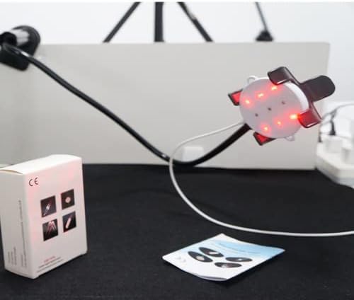 Уред за терапија со црвена светлина за олеснување на болката USB преносен уред за инфрацрвена терапија со 9 парчиња 650nm диоди