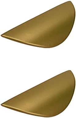 Рачки рачки на работ на прстот Ризбај, 2 парчиња 3,35 златен цинк легура со скриени рачки на прстите за кабинети, фиоки