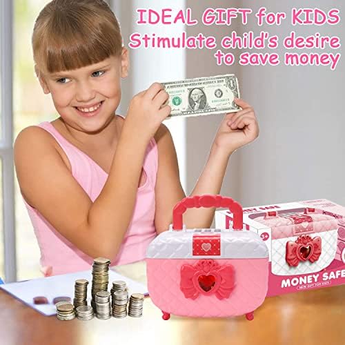 Девојки за девојки за свињи за складирање пари за складирање банкомат на свинче банка за вистински пари слатка свинче банка за