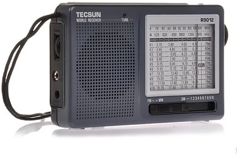Tecsun R-9012 AM FM SW 12 бендови Shortwave Radio Portable Receiver Grey