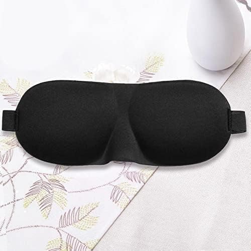 3D ултра-мека ткаенина за дишење на ткаенини за очи за спиење, преносен патнички покритие за спиење, маска за очите маска за очи за очите