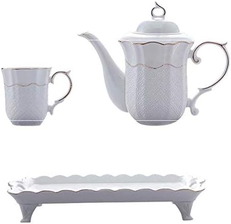 WPYYI чај сет постави дневна соба за домаќинства Нордиска керамичка семејство Едноставен европски стил чајник и сет на чаши