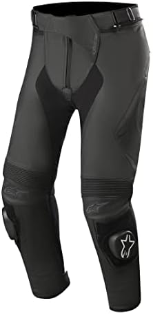 Ракетни панталони за мотоцикли со алпинестари V2 - црна / 56