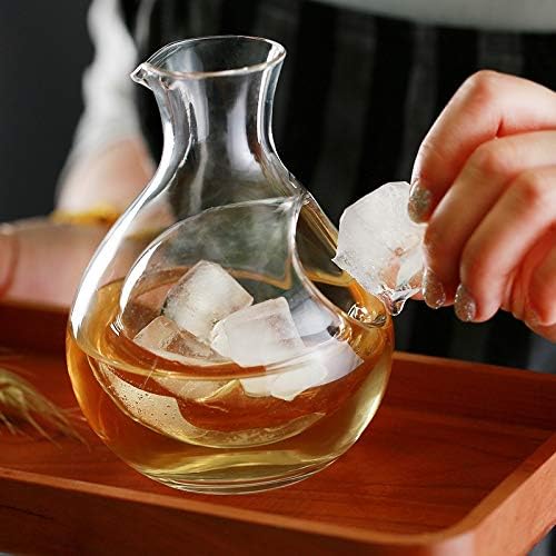 Wybl Sake садови поставува коцки за вино и мраз изолирано стаклено шише со шише со вино, стакло мраз мраз, хрчак, гнездо, ладилно, ладилно