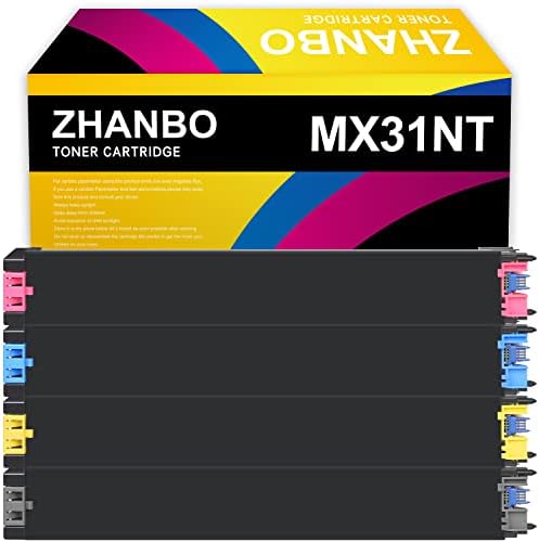 Zhanbo MX31NT Remandured Toner Casteridg