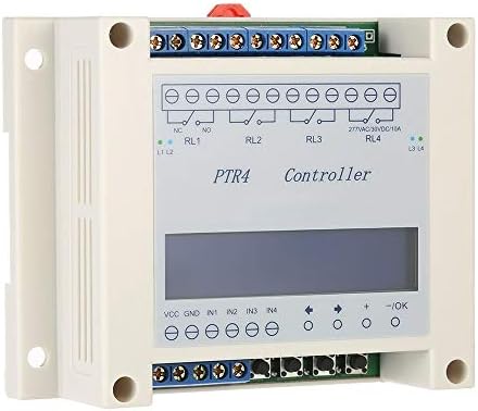 Jf-xuan реле модул, DC6-40V 4-канален програмибилен релеј-временски тајмер контролер за одложување на модулот за одложување на модулот независно