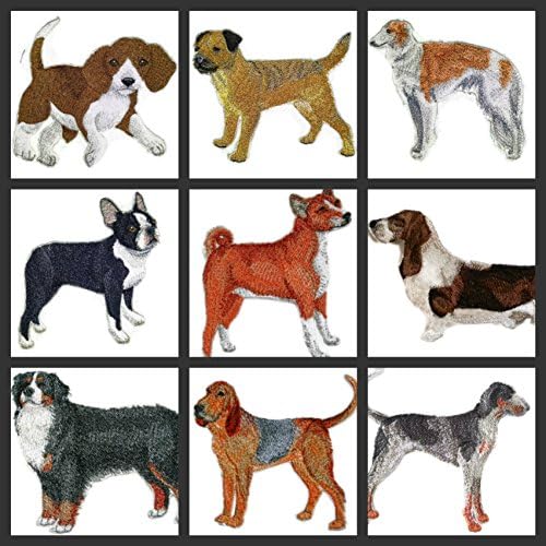 Неверојатни портрети за кучиња портрети Бостон Териер] Обичај и уникатно] Везено железо Вклучено/Шие лепенка [3,5 *4.5] [Направено во САД]