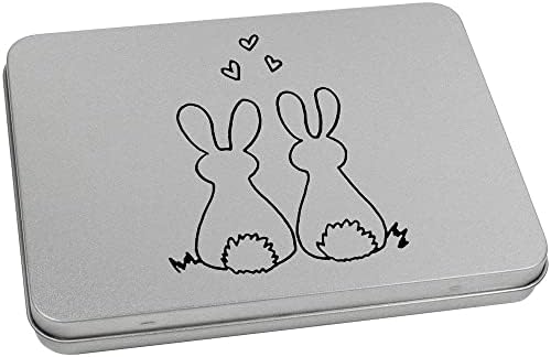 Азееда 170мм Љубов Зајачиња Метални Шарки Калај / Кутија За Складирање