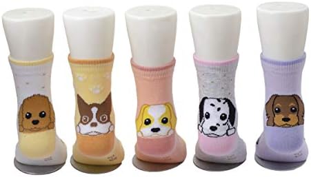 Маива кучиња девојки памучни чорапи за мали мали девојчиња 5 пакувања