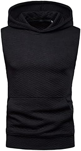 Летни маички кошули машка лежерна филидна карана карана резервоар врвови без ракави џеб -елек блуза Врв V на вратот маички со вратот