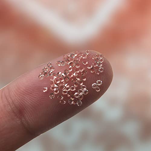 Кристали на Шампањ Пикси ХИНАБТРУ 8000 за нокти-микро-злато 1,2 мм нокти ригистони шеќер кристали на нокти-ултра ситни стакло