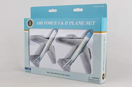 Воздухопловните сили 2 авион поставени воздушни сили и воздушни сили два, сина и бела боја