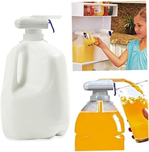 Автоматски диспензерот за пијалоци за пијалоци Куифдс 2 пакувач за млеко за фрижидер галон електрична чешма со млеко пумпа за пумпа за течности