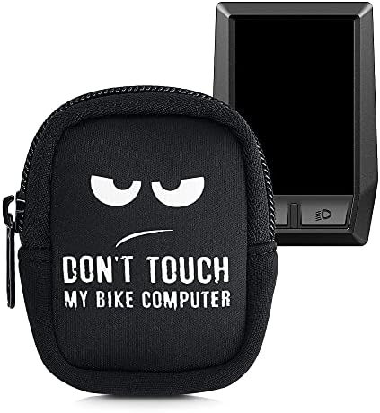 Kwmobile Случај Компатибилен Со Bosch Kiox-Торбичка ЗА ВЕЛОСИПЕД GPS-Не Го Допирајте Мојот Велосипед Компјутер Бело/Црно