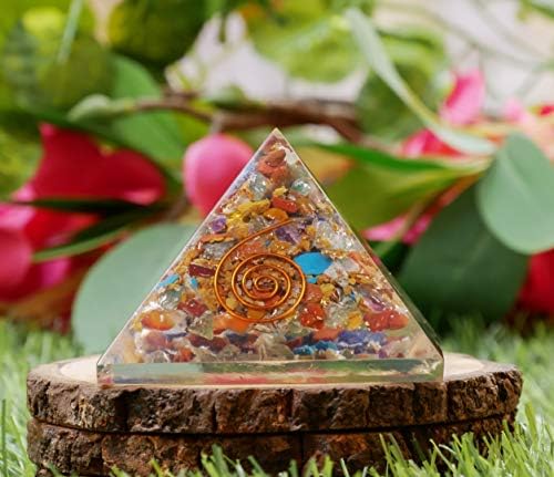 Пјуор оргон пирамида кристали и камења бакар спирала реики домашни производи Декорација со среќа фенг шуи богатство просперитет аура чистење