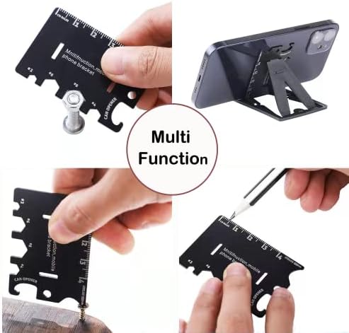 Мултифункционална алатка за џебни алатки 10 алатки во 1 преносна мини биро за iPad -картички за рачни картички за алатки