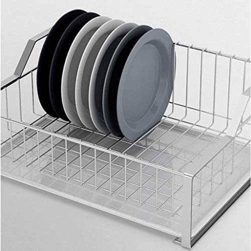 Jahh 304 не'рѓосувачки челик над мијалник за мијалник, решетката за садови во мијалник или на шалтер со решетката за сушење на прибор, Rustproof