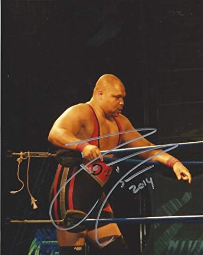 D'O Brown Autoraphed WWF/WWE боење на борење 8x10 - прстен