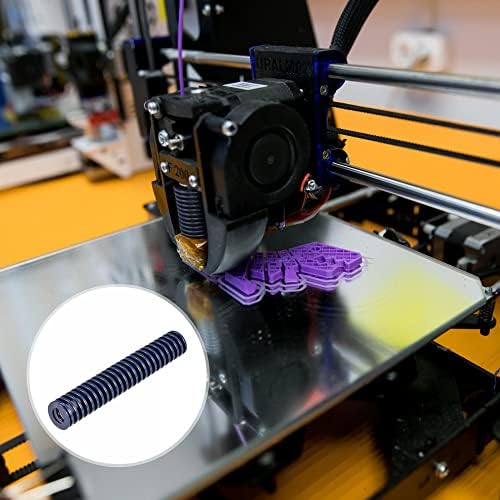 Uxcell 3D печатач умираат пролет, 5 парчиња 22мм ОД 125мм долги спирално печат на светло за компресија на светло за компресија, калапи за умирање
