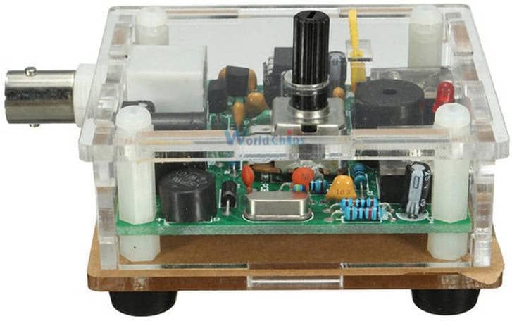 DC 9-13.8V S-PIXIE CW QRP Shortwave Radio Transcesiver 7.023MHz+ акрилен случај DIY комплет