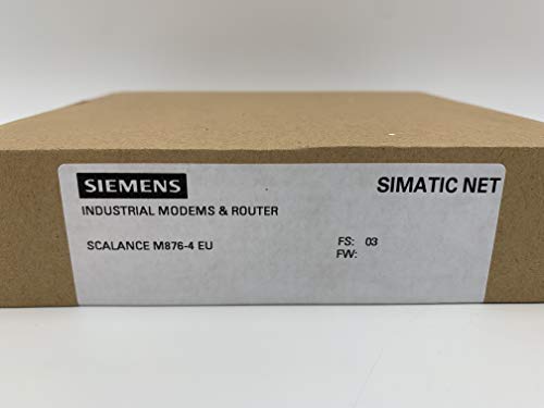 Siemens Scalance M876-4 6GK5876-4AA00-2BA2 IP комуникација 6GK5 876-4AA00-2BA2 4-Порт прекинувач 6GK58764AA002BA2 VPN Firewall NAT 404762222225813