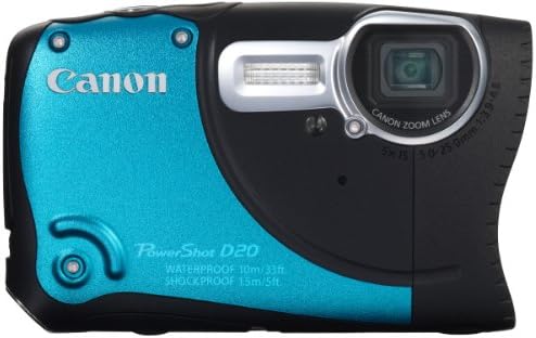 Canon Digital Camera PowerShot D20 5x Оптички зум PSD20 - Меѓународна верзија