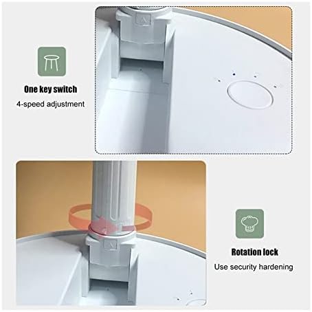 XBBMEN личен вентилатор преносен електричен вентилатор за преклопување и удобно мини електричен вентилатор USB полнење за повлекување на подот